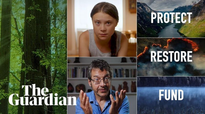 Greta Thunberg och George Monbiot om klimatet