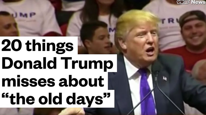 Trump saknar