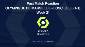 Ligue 1: Post Match Reaction Olympique De Marseille - Losc Lille (1-1) - Week 21 