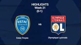 Ligue 1: Match Clip Estac Troyes - Olympique Lyonnais (0-1) - Highlights English - Week 21 