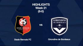Ligue 1: Match Clip Stade Rennais FC - FC Girondis De Bordeaux (6-0) Highlights English- Week 21