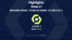 Ligue 1: Player Highlight - Ibrahima Niane / Stade De Reims - FC Metz (0-1) - Week 21 