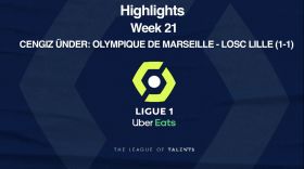 Ligue 1: Player Highlight - Cengiz Under (75') / Olympique De Marseille - Losc Lille (1-1) - Week 21