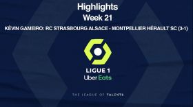 Ligue 1: Player Highlight - Kevin Gameiro (86') / RC Strasbourg Alsace - Montpellier H?Rault SC (3-1) - Week 21