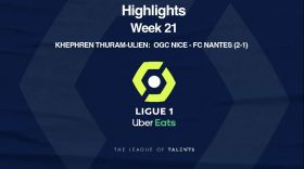 Ligue 1: Player Highlight - Khephren Thuram-Ulien (56') / OGC Nice - FC Nantes (2-1) - Week 21