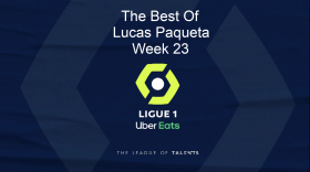 Ligue 1: Best of Lucas PAQUETA- Monaco v Lyon - Week 23 
