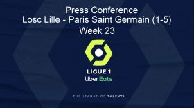 Ligue 1: Press Conference LOSC LILLE - PARIS SAINT-GERMAIN (1-5) - Week 23 