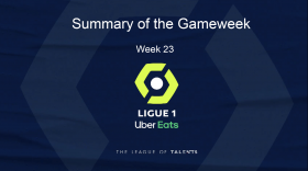 LIGUE 1: SUMMARY OF THE GAME WEEK - WEEK 23