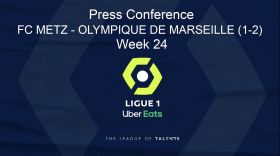   LIGUE 1: PRESS CONFERENCE FC METZ - OLYMPIQUE DE MARSEILLE (1-2) - WEEK 24