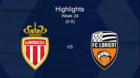 LIGUE 1: MATCH CLIP AS MONACO - FC LORIENT (0-0) - HIGHLIGHTS - WEEK 24