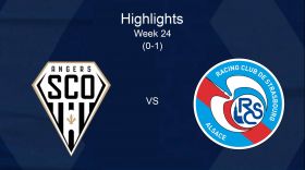 LIGUE 1: MATCH CLIP ANGERS SCO - RC STRASBOURG ALSACE (0-1) - HIGHLIGHTS - WEEK 24