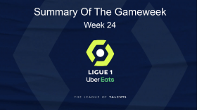 LIGUE 1: SUMMARY OF THE WEEK - WEEK 24