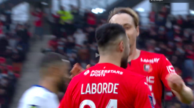 LIGUE 1: PLAYER HIGHLIGHT - GOAL Ga�tan LABORDE (87' pen) / STADE RENNAIS FC - ESTAC TROYES (4-1) - WEEK 25