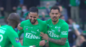 LIGUE 1: PLAYER HIGHLIGHT - GOAL Ryad BOUDEBOUZ (4') / AS SAINT-�TIENNE - RC STRASBOURG ALSACE (2-2) - WEEK 25
